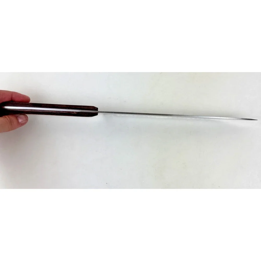 Hanford Forge Knife Serrated Wood Handle 8